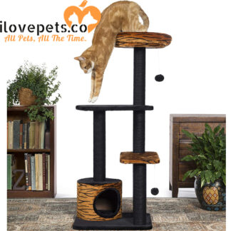 Kitty Power Paws Tiger Tower By Prevue Pet Products